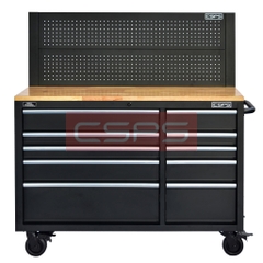 Tủ dụng cụ CSPS 132cm - 10 hộc kéo màu đen / trắng