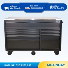 Tủ Đồ Nghề CSPS 132cm 5 Hộc Kéo Màu Đen