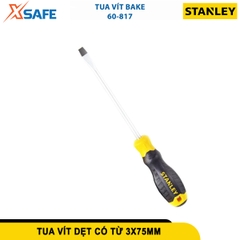 Tô vít dẹp 3x75mm, có từ STANLEY STMT60817-8