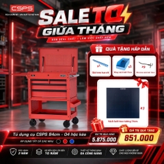 [Quà Tặng 851.000 VND] Tủ đồ nghề CSPS 84cm - 4 hộc kéo