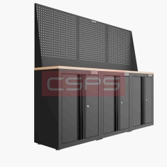 Tủ Dụng Cụ CSPS 183cm 3 Tủ Đen Đỏ Chính Hãng