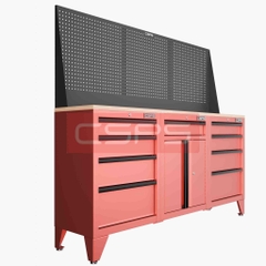 Tủ Dụng Cụ CSPS 183cm 3 Tủ Đen Đỏ Chính Hãng
