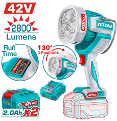 Đèn làm viêc dùng pin 42V Total TWLI42896