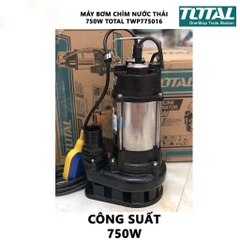 Máy bơm chìm nước thải  750W TOTAL TWP775016