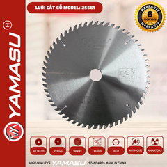 Lưỡi Cắt Gỗ 255mm 60 Răng Yamasu YA-25561