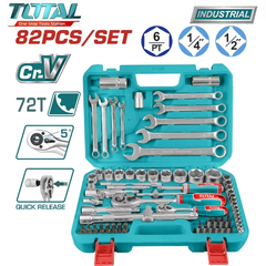 Bộ 82 đầu Tuýp 1/4 Inch &1/2 Inch Total THT421802