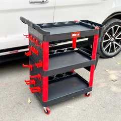 [Sale 25/9] Xe Đẩy Dụng Cụ 3 Tầng Bison BS900VS5 Chính Hãng