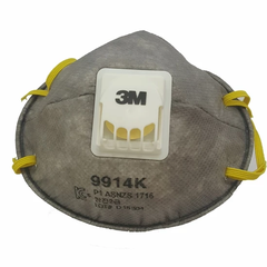 Khẩu Trang Lọc Bụi Hơi Hữu Cơ 3M™ 9914K, Gp1 10 Cái/Hộp, 100 Cái/Thùng