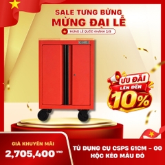 Tủ dụng cụ CSPS 61cm - 00 hộc kéo màu đỏ