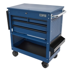 Tủ 84cm - 04 hộc kéo Xanh Nhám