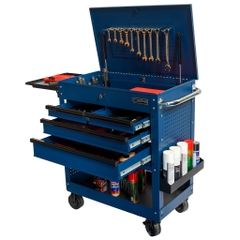 Tủ 84cm - 04 hộc kéo Xanh Nhám