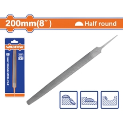 Giũa Thép Bán Nguyệt 200mm(8