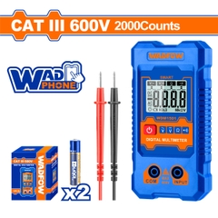 Đồng hồ vạn năng kỹ thuật số 600V-2000 WADFOW WDM1501