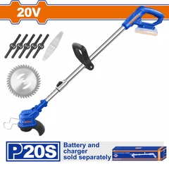 Máy Cắt Cỏ Dùng Pin 20V (không Gồm Pin & Sạc) WADFOW WGTP510
