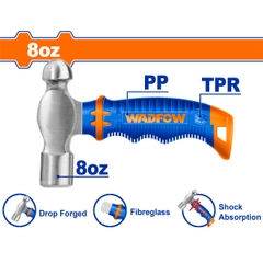 Búa đầu tròn 220g WadFow WHM53D8