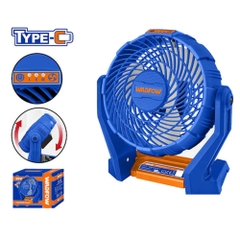 Quạt Dùng Pin 12V (Pin Và Bộ Sạc Riêng) WADFOW WLF1507