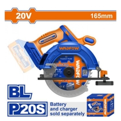 Máy Cưa Đĩa Tròn Dùng Pin 20V-165mm (không Kèm Pin Sạc) WADFOW WLWP5520