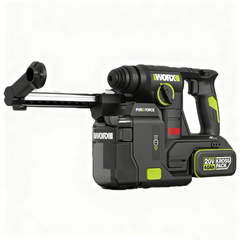 Máy khoan bê tông 2 chức năng dùng pin 20V Worx WU384.9 (Chưa Pin & Sạc)