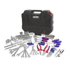 Bộ công cụ cơ khí các loại có hộp đựng (1 set = 123 cái) Workpro - WP202533