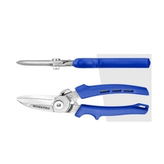 Kéo đa năng 7 inch 180mm (Rèn nguyên khối, có lò xo ở bản lề)  Workpro - WP214035