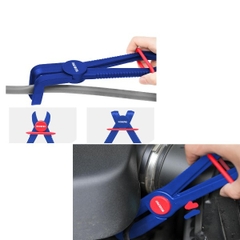 Kìm kẹp ống thẳng và 90 độ (1 Bộ = 6 Cái) Workpro - WP204019