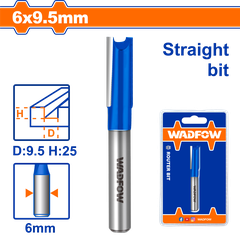 Mũi phay gỗ thẳng 6x9.5mm WadFow WRG1403