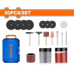 Bộ 80 món phụ kiện mài mini WadFow WRR7080