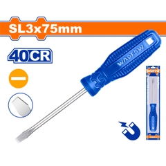 Tua vít dẹp SL3x75mm WadFow WSD3933
