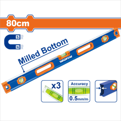 Thước Thủy Nam Châm Mạnh 80cm WADFOW WSL3G80