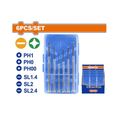 Bộ 6 Tua Vít Chính Xác WADFOW WSS2B26