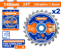 Bộ 2 Lưỡi Cưa TCT Siêu Mỏng 140mm(5-1/2
