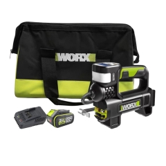 Máy Bơm Hơi Dùng Pin 20V (1 Pin 4.0Ah, 1 Sạc 2A) Worx WU092.14.2B