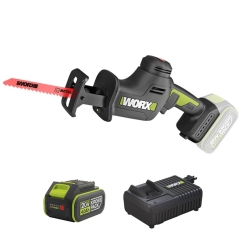 Máy Cưa Kiếm Dùng Pin 20V (1 Pin 4.0Ah, 1 Sạc 6A) Worx WU500.14.6B