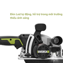 Máy Cưa Đĩa Dùng Pin 20V Worx WU535.12.2B (1 Pin 2.0Ah, 1 Sạc 2A)
