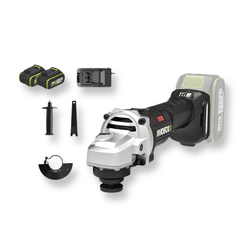 Máy Mài Góc Dùng Pin 20V (2 Pin 4.0Ah, 1 Sạc 2A) Worx WU806.1