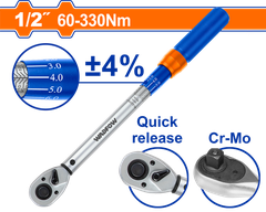 Cờ lê lực 1/2 inch 60-330Nm WADFOW WWQ7D22