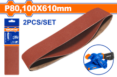 Giấy Nhám Vòng 100x610mm P80 WADFOW WZA3E80
