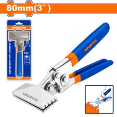Kềm kẹp mỏ thẳng dẹp 3 inch WadFow WZB8001