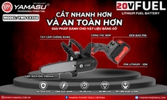 Máy Cưa Xích Dùng Pin 20V 350mm YMS-M20 CX350 Yamasu M20-CX350