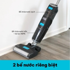MÁY HÚT BỤI LAU SÀN THÔNG MINH KHÔNG DÂY 5 CHỨC NĂNG BLACK+DECKER BXUVXA02