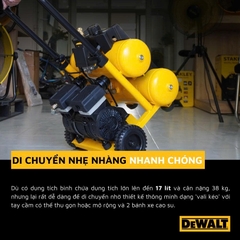 MÁY NÉN KHÍ KHÔNG DẦU DEWALT 17L DXCM3321782