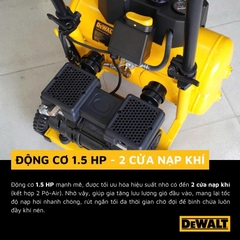 MÁY NÉN KHÍ KHÔNG DẦU DEWALT 17L DXCM3321782