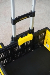 Xe đẩy hàng 2 bánh gấp gọn kèm rổ đựng hàng 60kg Stanley FT509