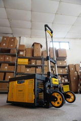 Xe đẩy hàng 2 bánh gấp gọn kèm rổ đựng hàng 60kg Stanley FT509