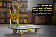 Xe đẩy hàng 4 bánh gấp gọn 300kg Stanley PC528