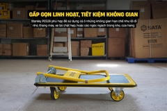 Xe đẩy hàng 4 bánh gấp gọn 300kg Stanley PC528