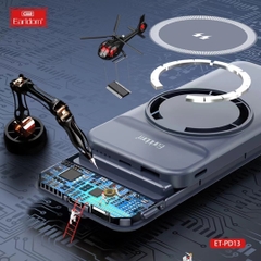 Sạc Dự Phòng Kèm Sạc Không Dây Earldom ET-PD13 10.000mAh