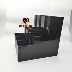 Kệ Cốc  9 Ngăn 2 Tầng Để Ly Giấy Cốc Nhựa