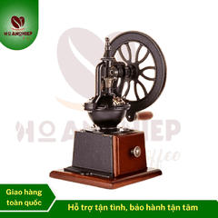 Máy Xay Cà Phê Cầm Tay Bánh Xe Đứng Cỡ Nhỏ