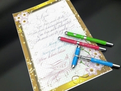 Bút mài thầy Ánh SH 041 Calligraphy Gold